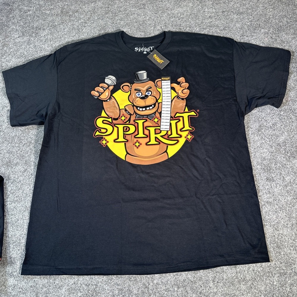 Spirit Halloween Five Nights at Freddy's Fazbear T Shirt Size XXL Brand New